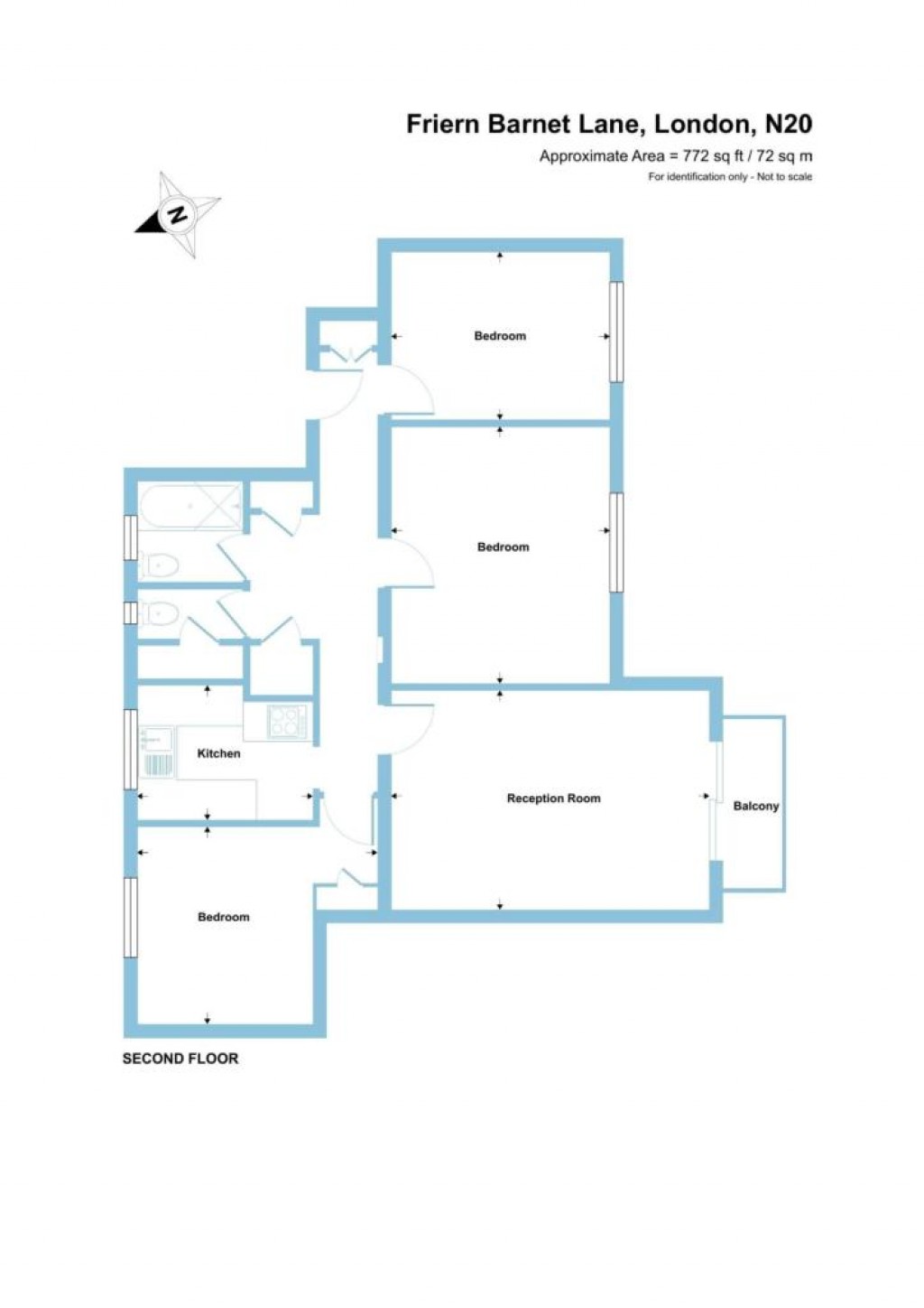 Floorplans For Friern Court, Friern Barnet Lane, London, N20